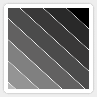 Black strips Sticker